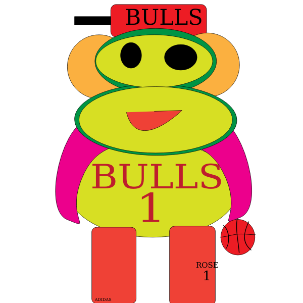 Chicago Bulls Monkey